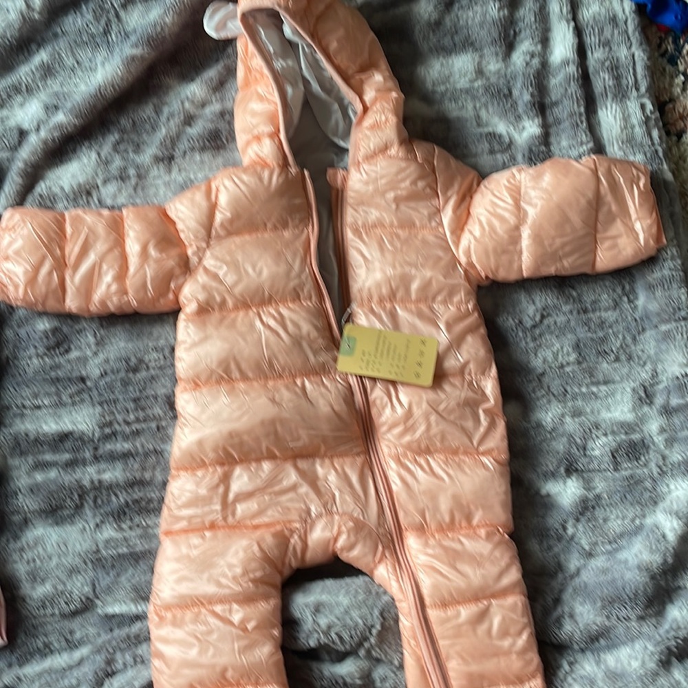 Brand new infant girl’s snowsuit